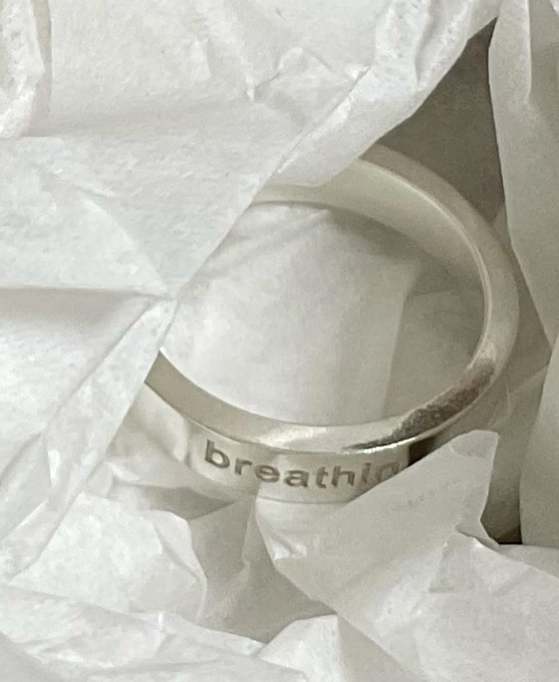 Breathin ring prototype, making process
