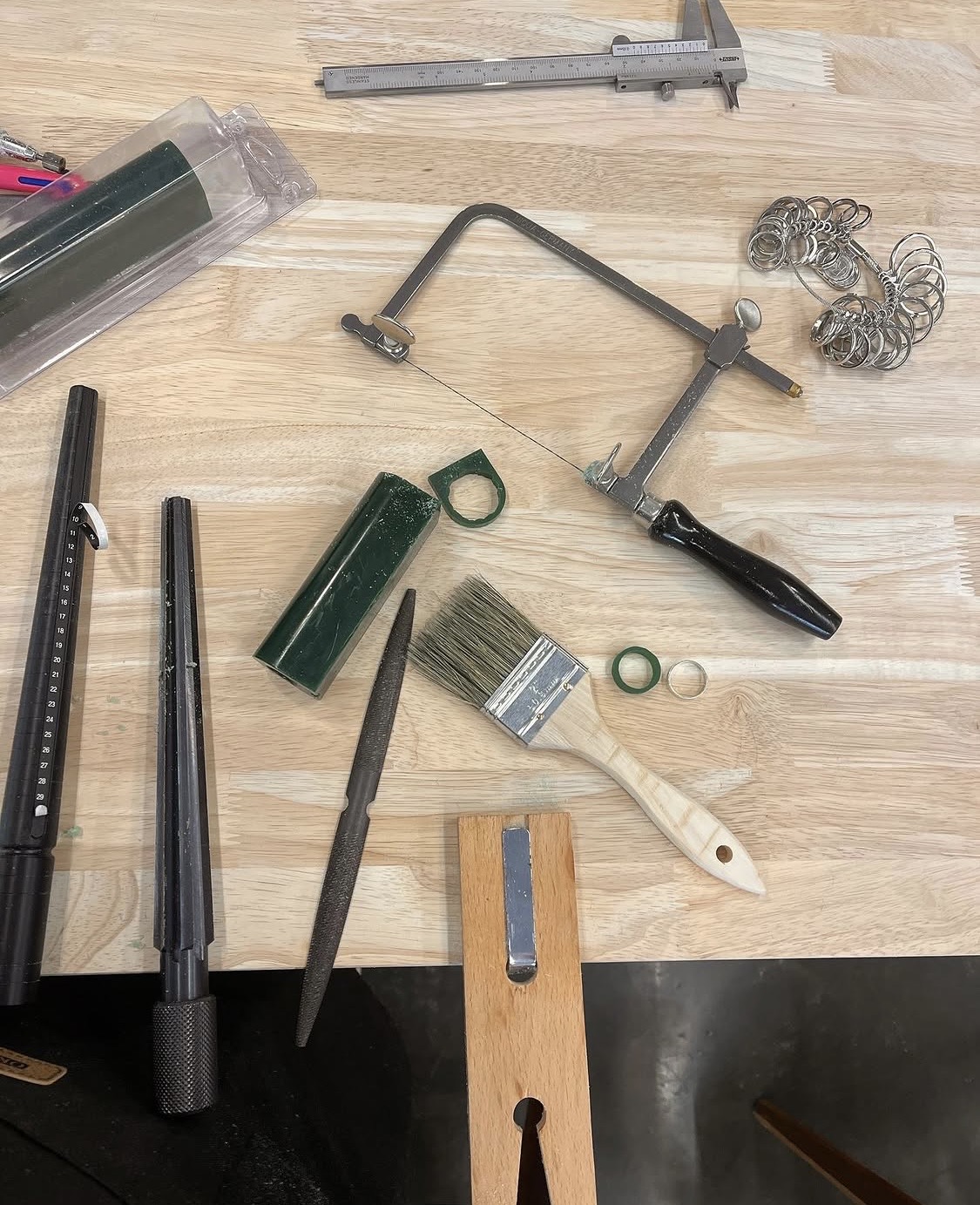 Breathin ring prototype, making process